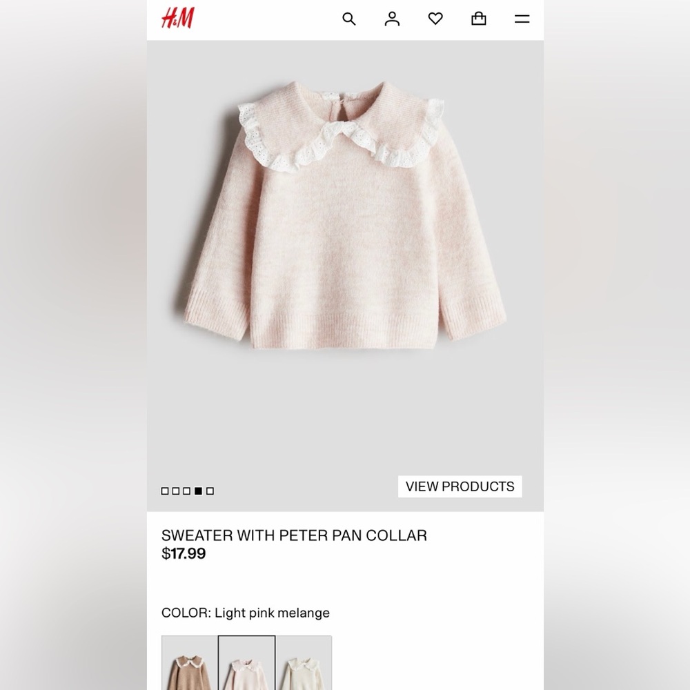 H&M Baby Top & Bodysuit Dress